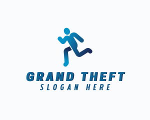 Sports Running Athlete Logo