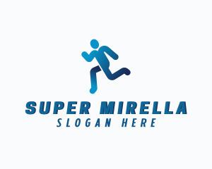 Sports Running Athlete Logo