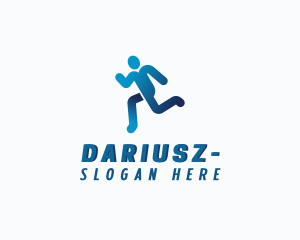 Sports Running Athlete Logo