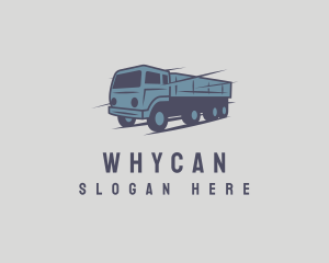 Cargo - Blue Truck Logistics logo design