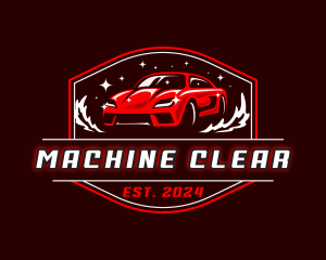 Car Wash Polishing Logo