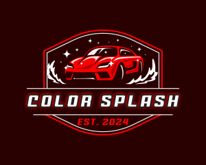 Car Wash Polishing logo design