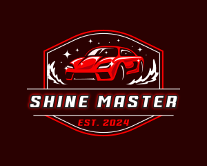 Polishing - Car Wash Polishing logo design