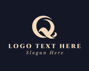 Fashion - Elegant Fashion Letter Q logo design