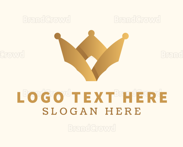 Gradient Expensive Tiara Logo