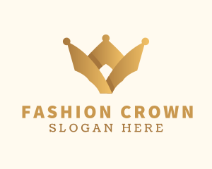 Gradient Expensive Tiara  logo design