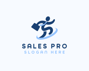 Salesman - Corporate Job Recruitment logo design