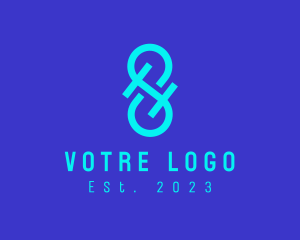 Blue - Modern Digital Business logo design