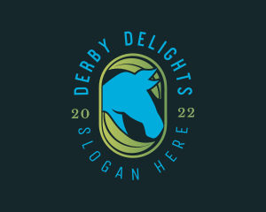 Derby - Environmental Horse Leaf Zoo logo design
