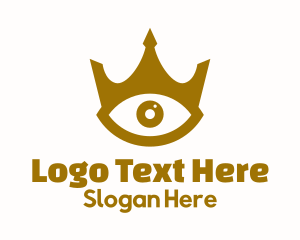 Golden Eye Crown Logo