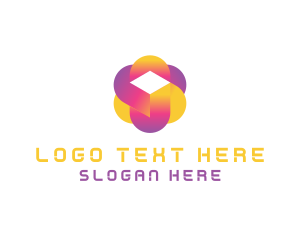 Programmer - Digital Tech Cube logo design