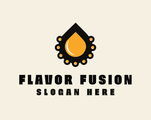 Sauce - Liquid Fuel Droplet logo design