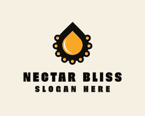 Nectar - Liquid Fuel Droplet logo design