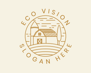 Agricultural Farm Field logo design