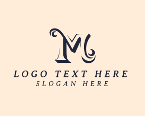 Letter M - Fashion Clothing Brand logo design