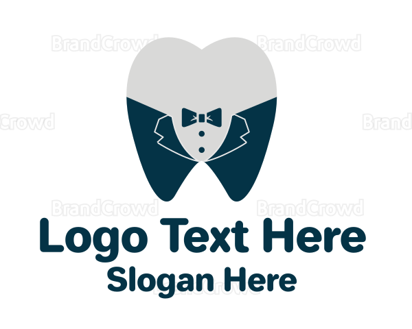 Tooth Tuxedo Suit Logo