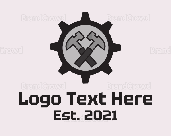 Hammer Cog Tool Logo