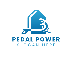 Power Washer Cleaning logo design