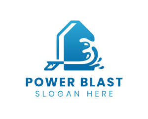 Power Washer Cleaning logo design