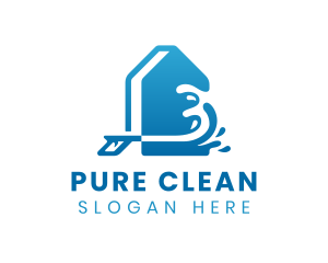 Power Washer Cleaning logo design