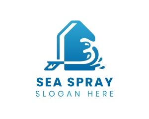 Power Washer Cleaning logo design