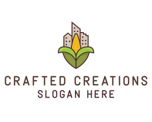 Rural Corn Building logo design