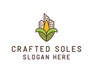 Rural Corn Building logo design