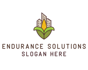 Rural Corn Building logo design