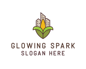 Rural Corn Building logo design