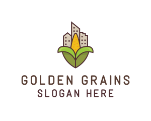 Rural Corn Building logo design