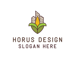 Rural Corn Building logo design