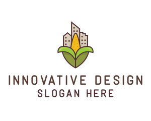 Rural Corn Building logo design