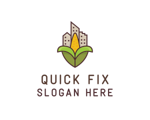 Rural Corn Building logo design