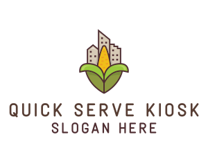 Rural Corn Building logo design