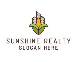 Rural Corn Building logo design