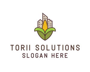 Rural Corn Building logo design