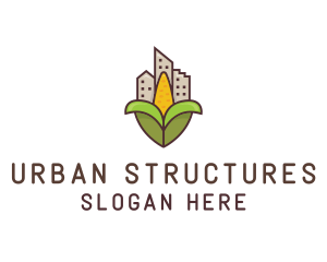 Buildings - Rural Corn Building logo design