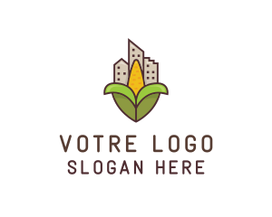 Rural Corn Building logo design