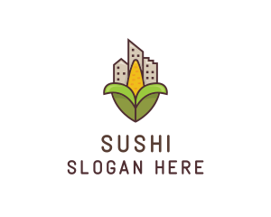 Rural Corn Building logo design