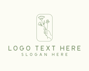 Floral Feminine Hand Logo