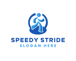 Sprinter - Jogger Marathon Athlete logo design