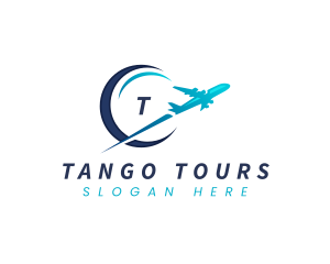 Travel Airline Tour logo design