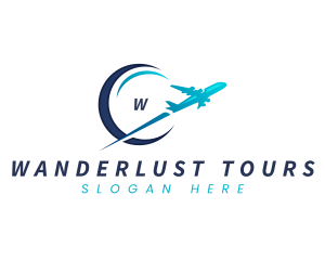 Travel Airline Tour logo design