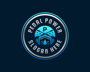 Power Wash Cleaner Tool logo design