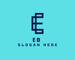 Digital Real Estate Letter E  logo design
