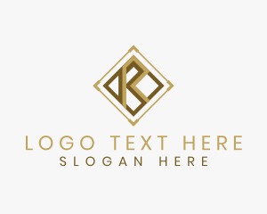 Letter R - Luxury Jewelry Boutique logo design