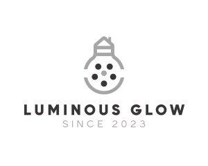 Illumination - Bulb House Movie logo design