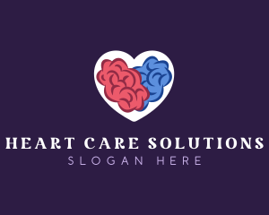 Heart Mental Health logo design