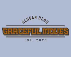 Retro Masculine Studio logo design