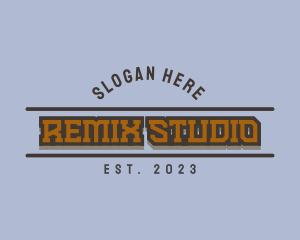 Retro Masculine Studio logo design